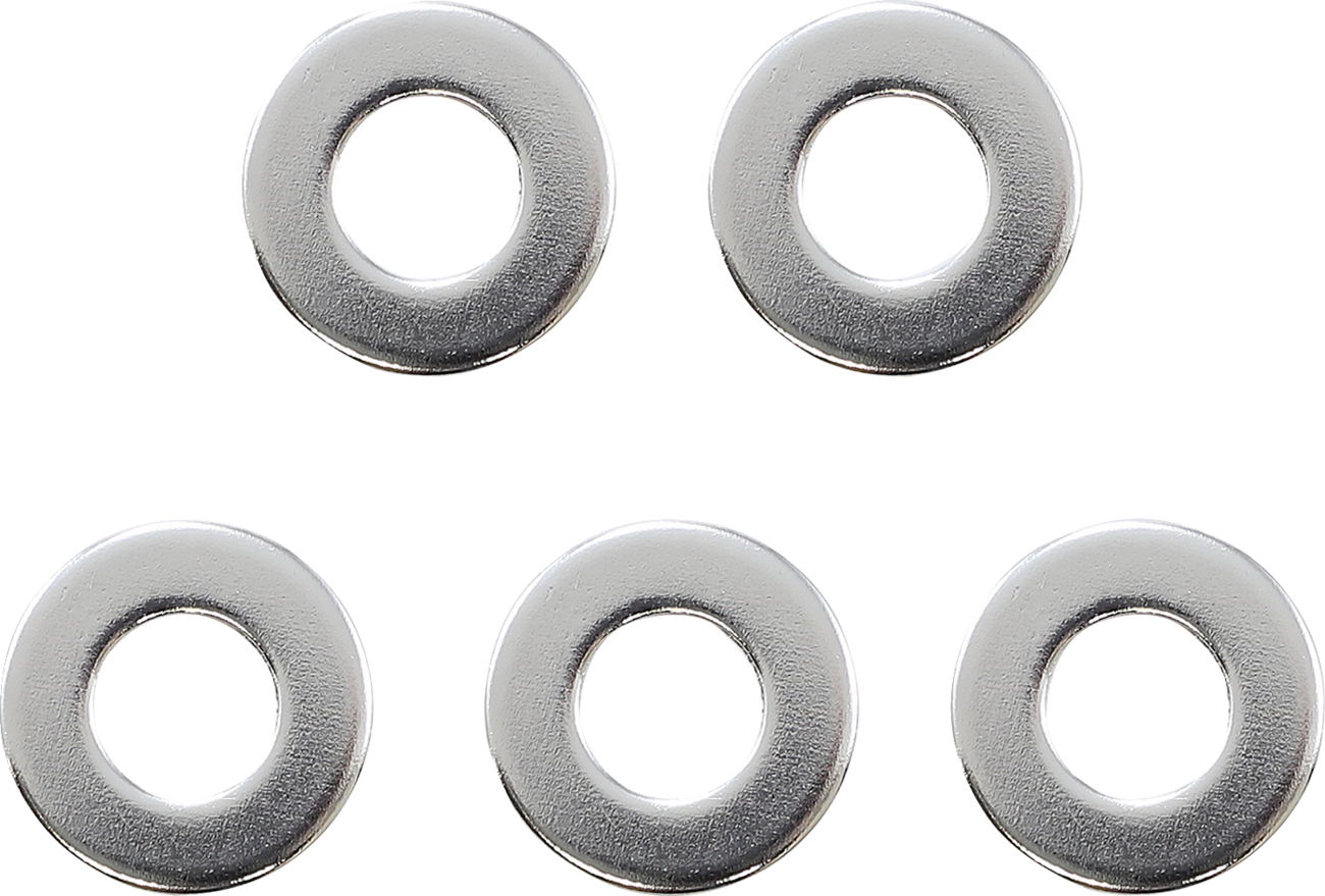 Drag Specialties Washer Axle Chr 5756 5PK