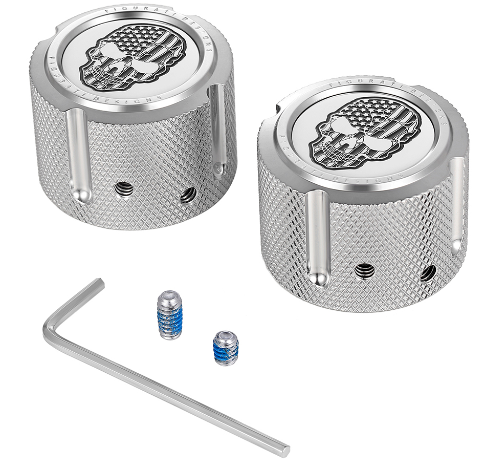 Figurati Designs Cover Axle Front Sk Cc - Stainless Steel