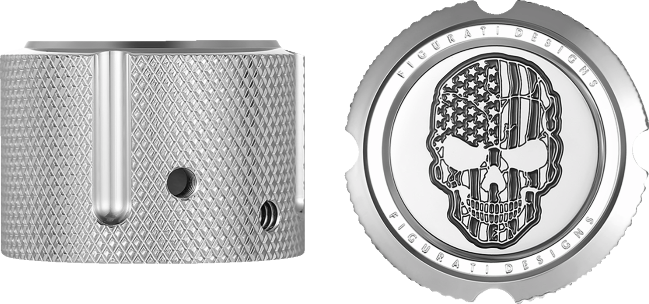 Figurati Designs Cover Axle Front Sk Cc - Stainless Steel