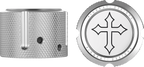 Figurati Designs Cover Axle Front Cross - Stainless Steel