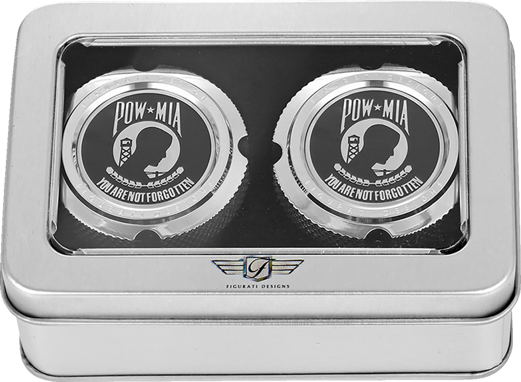 Figurati Designs Cover Axle Front Pow Mia - Stainless Steel
