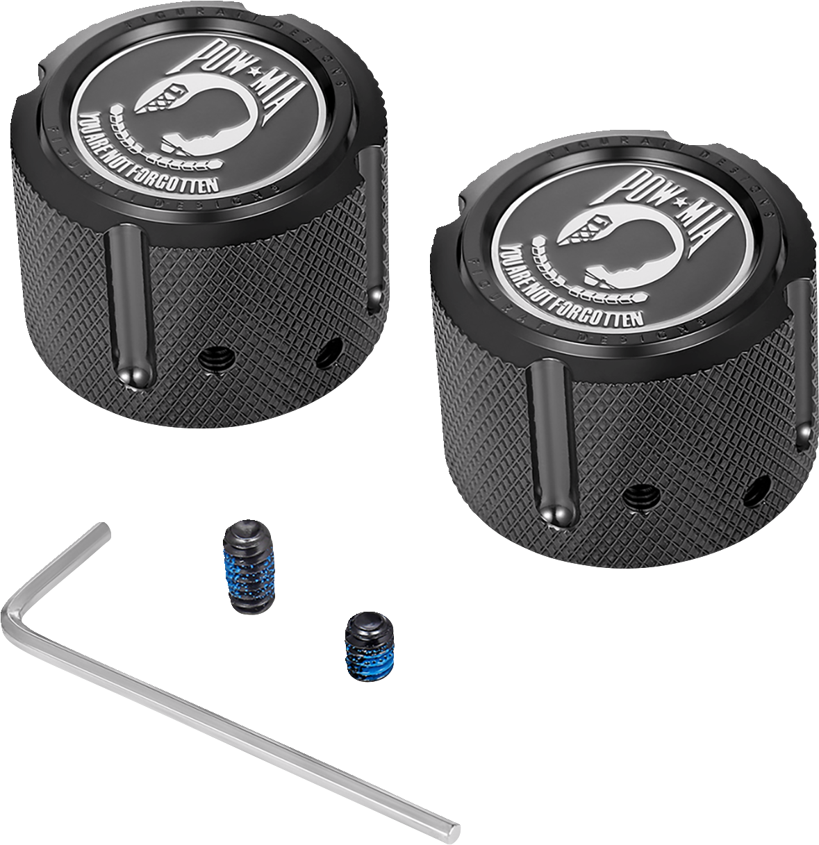 Figurati Designs Cover Axle Front Pow Mia - Black