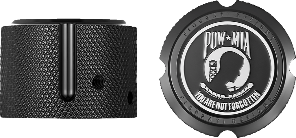 Figurati Designs Cover Axle Front Pow Mia - Black