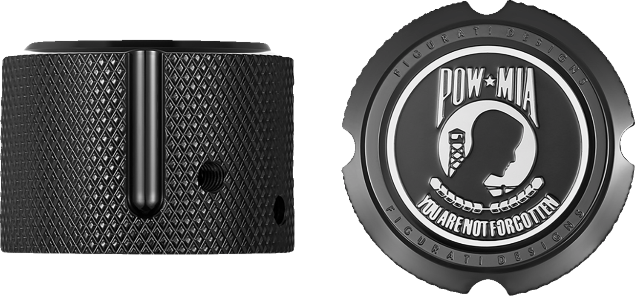 Figurati Designs Cover Axle Front Pow Mia - Black