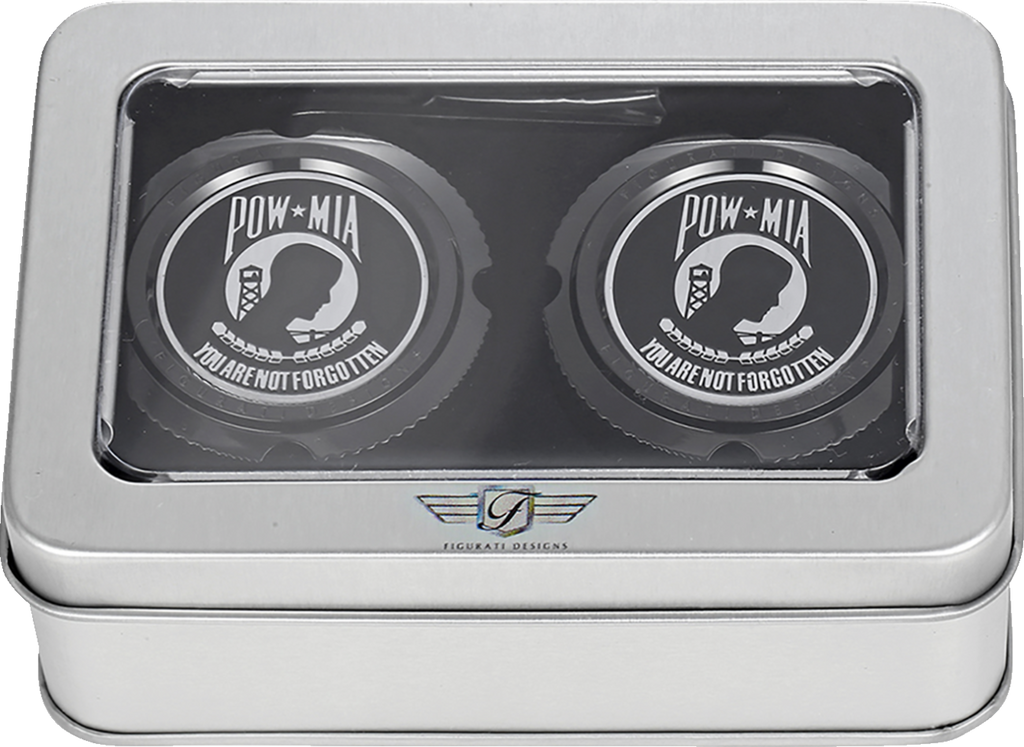Figurati Designs Cover Axle Front Pow Mia - Black