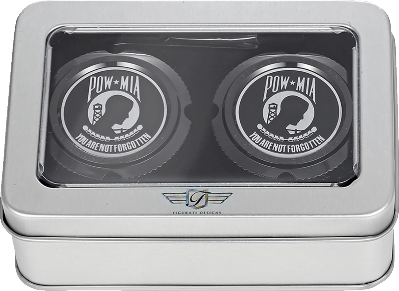 Figurati Designs Cover Axle Front Pow Mia - Black