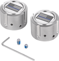 Figurati Designs Cover Axle Front Am - Blue Stainless Steel