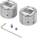 Figurati Designs Cover Axle Front Am - Blue Stainless Steel