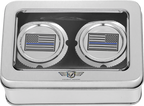 Figurati Designs Cover Axle Front Am - Blue Stainless Steel