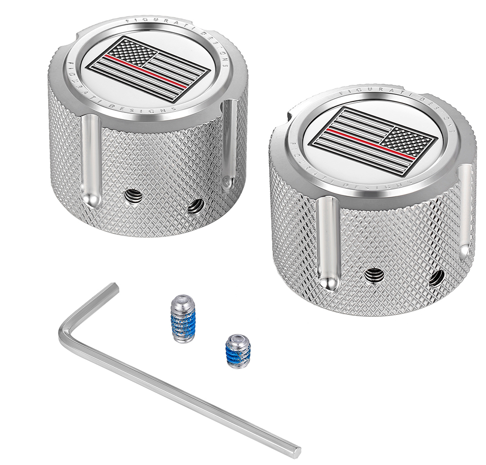 Figurati Designs Cover Axle Front Am Rl - Stainless Steel