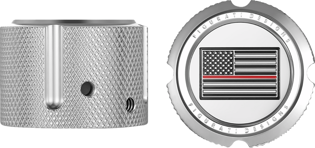 Figurati Designs Cover Axle Front Am Rl - Stainless Steel
