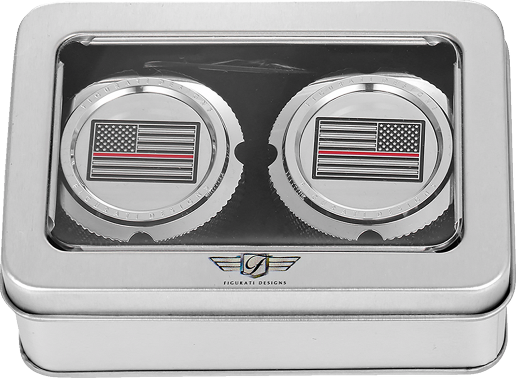 Figurati Designs Cover Axle Front Am Rl - Stainless Steel