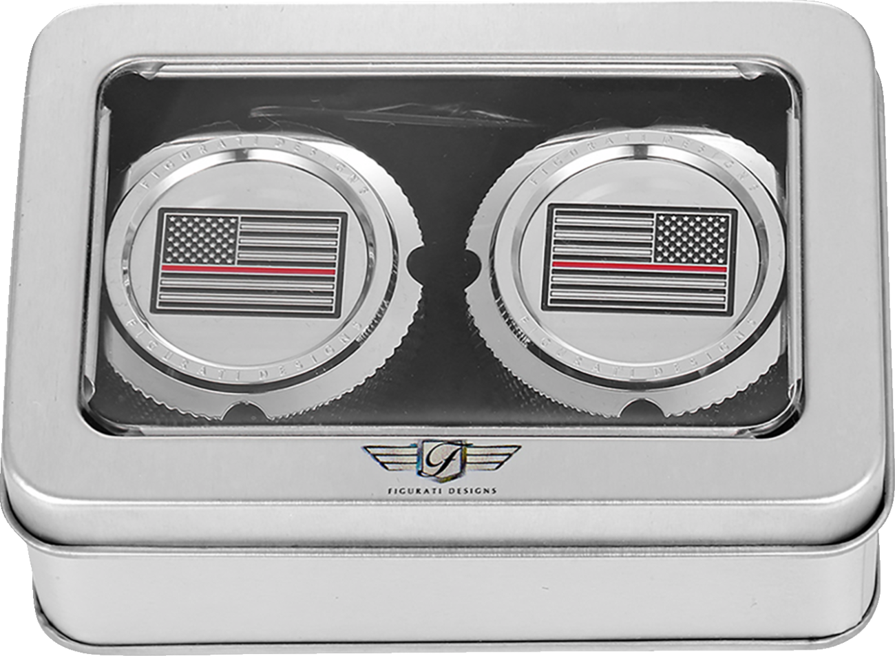 Figurati Designs Cover Axle Front Am Rl - Stainless Steel