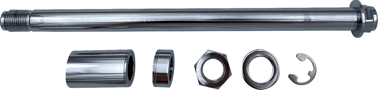 Drag Specialties Axle Kit Chrome 18-23 Flfb/fxbr