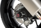 PUIG HI-TECH PARTS Axle Sliders - Rear - Black - Pair - Honda CBR Fireblade