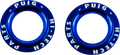 PUIG HI-TECH PARTS Axle Slider Rings - Blue - Set