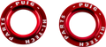 PUIG HI-TECH PARTS Axle Slider Rings - Red - Set