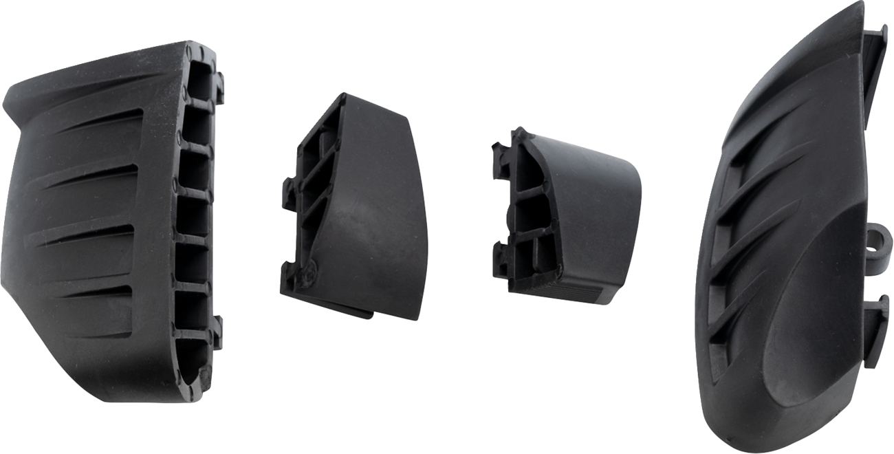 PUIG HI-TECH PARTS Replacement Bumpers - Pro 2.0 - Black - Set