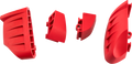 PUIG HI-TECH PARTS Replacement Bumpers - Pro 2.0 - Red - Set