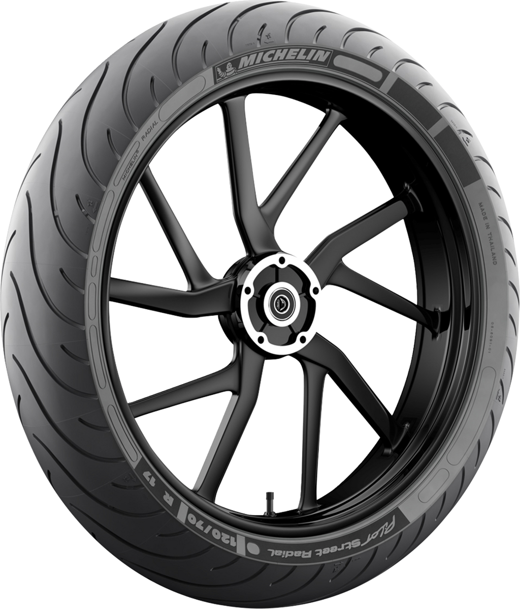 MICHELIN Tire - Pilot Street Radial - Front - 110/70R17 - 54H