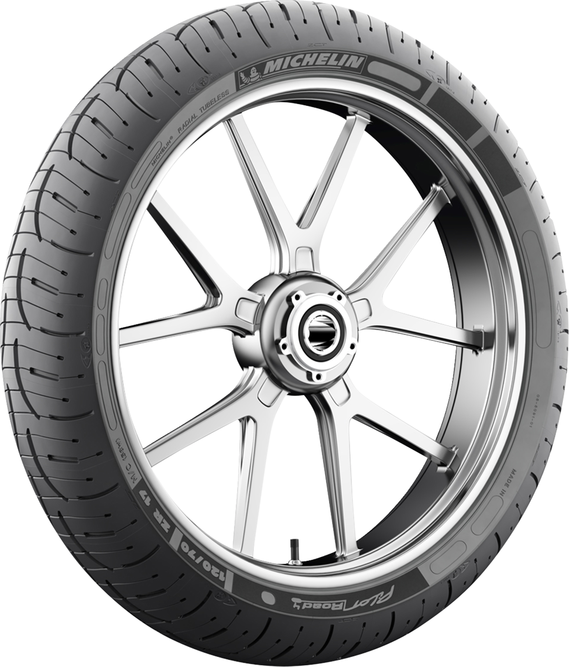 MICHELIN Tire - Pilot Road 4 - Front - 120/70ZR17 - (58W)
