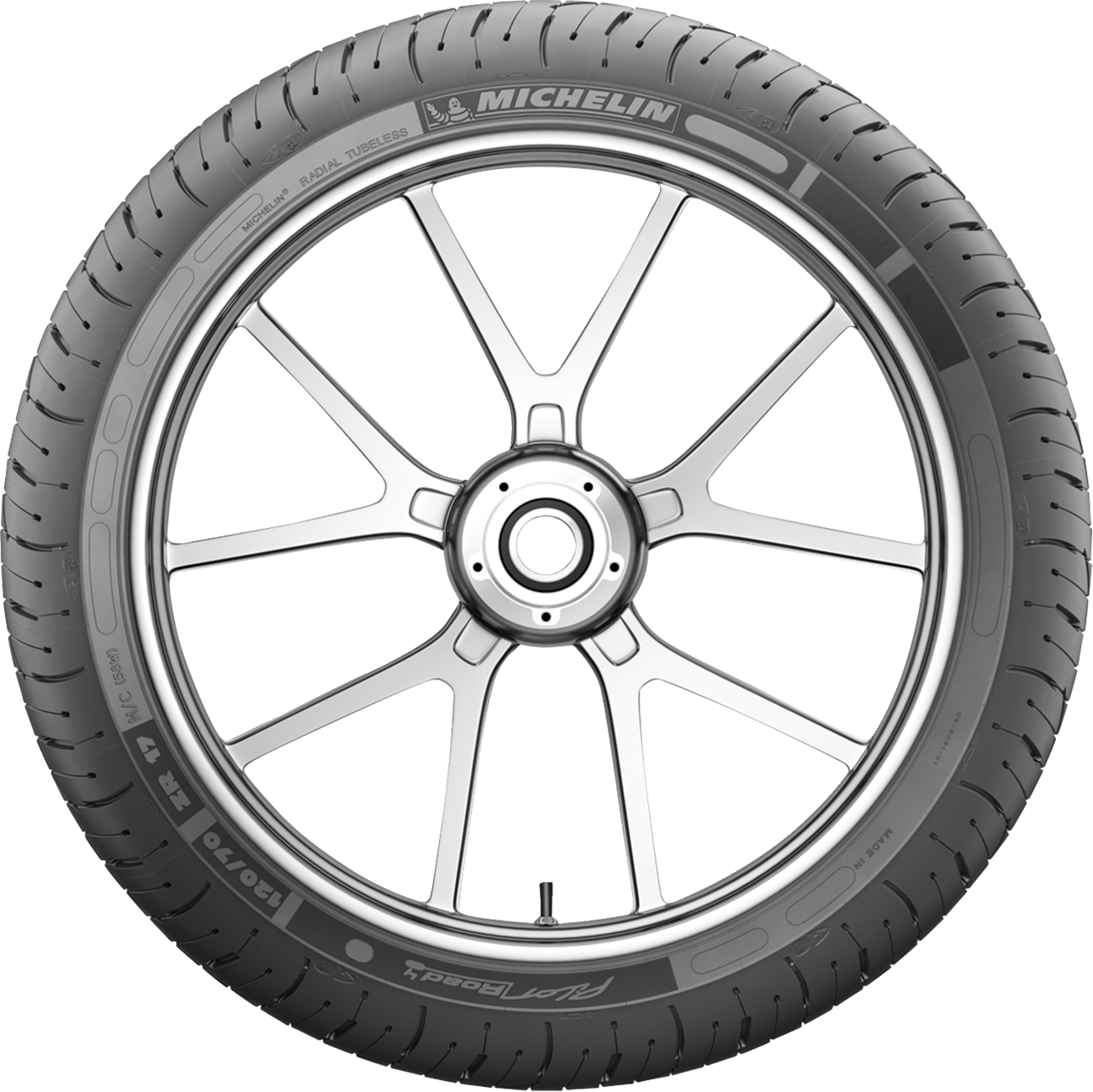MICHELIN Tire - Pilot Road 4 - Front - 120/70ZR17 - (58W)