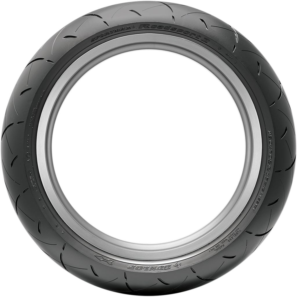 DUNLOP Tire - Roadsport 2 - Front - 120/60ZR17 - (55W)
