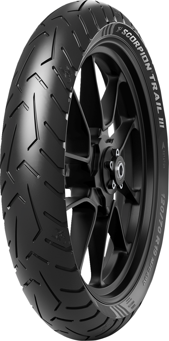 PIRELLI Tire - Scorpion™ Trail III - Front - 120/70ZR17 - (58W)