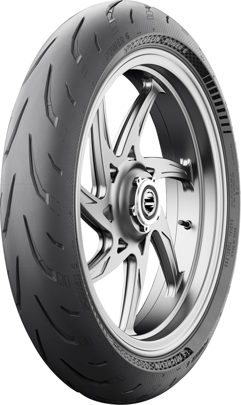 MICHELIN Tire - Power 6 - Front - 110/70ZR17 - (54W)
