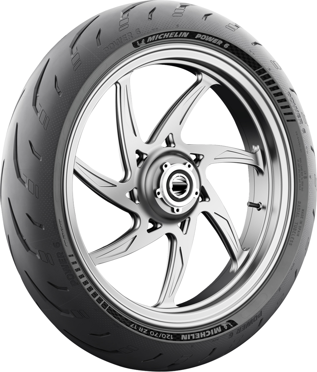 MICHELIN Tire - Power 6 - Front - 110/70ZR17 - (54W)