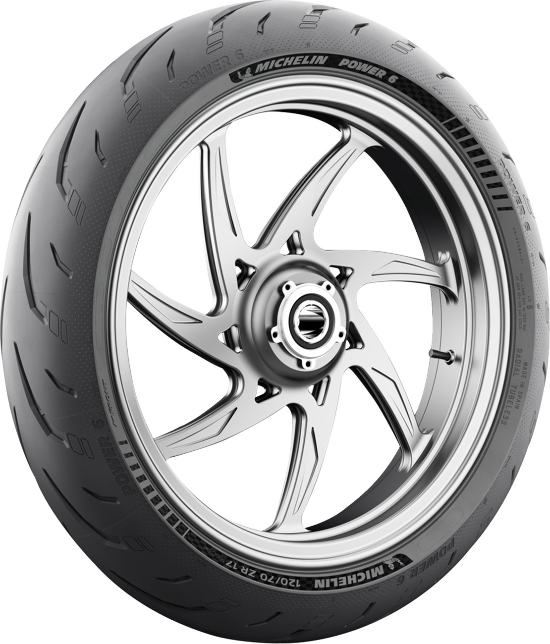 MICHELIN Tire - Power 6 - Front - 110/70ZR17 - (54W)