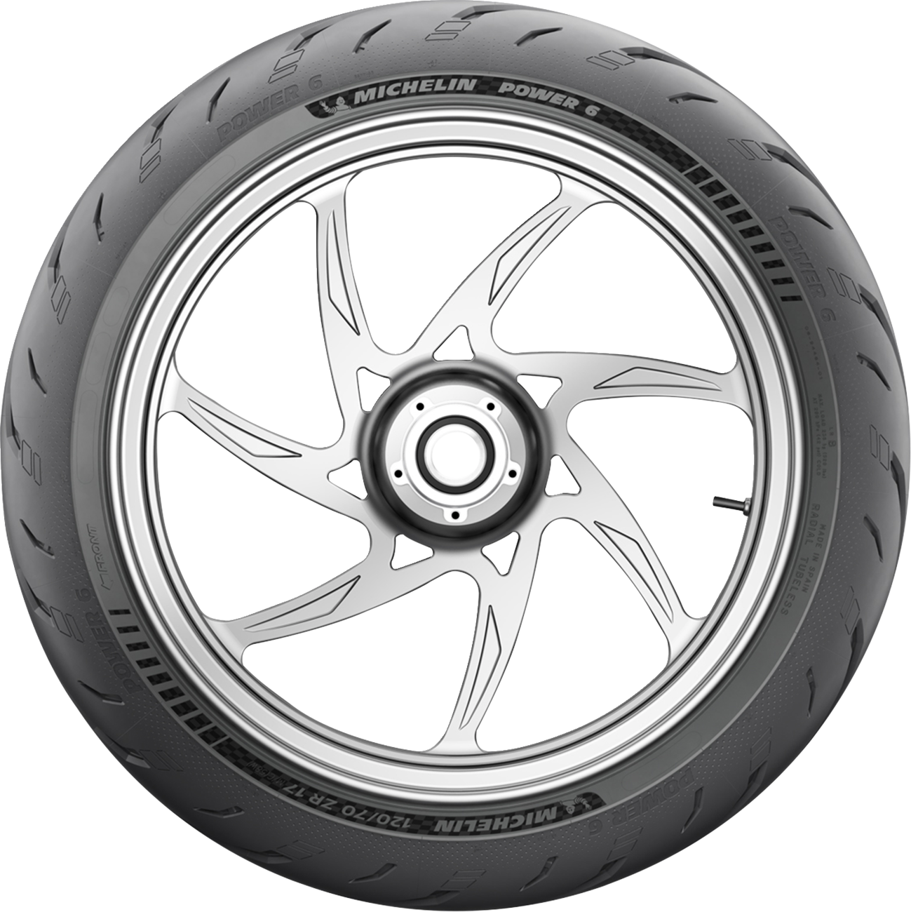 MICHELIN Tire - Power 6 - Front - 110/70ZR17 - (54W)