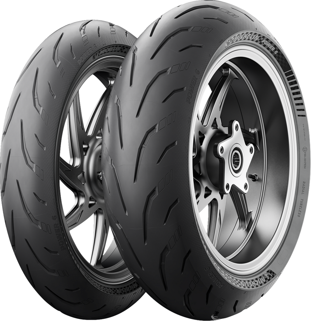 MICHELIN Tire - Power 6 - Front - 110/70ZR17 - (54W)