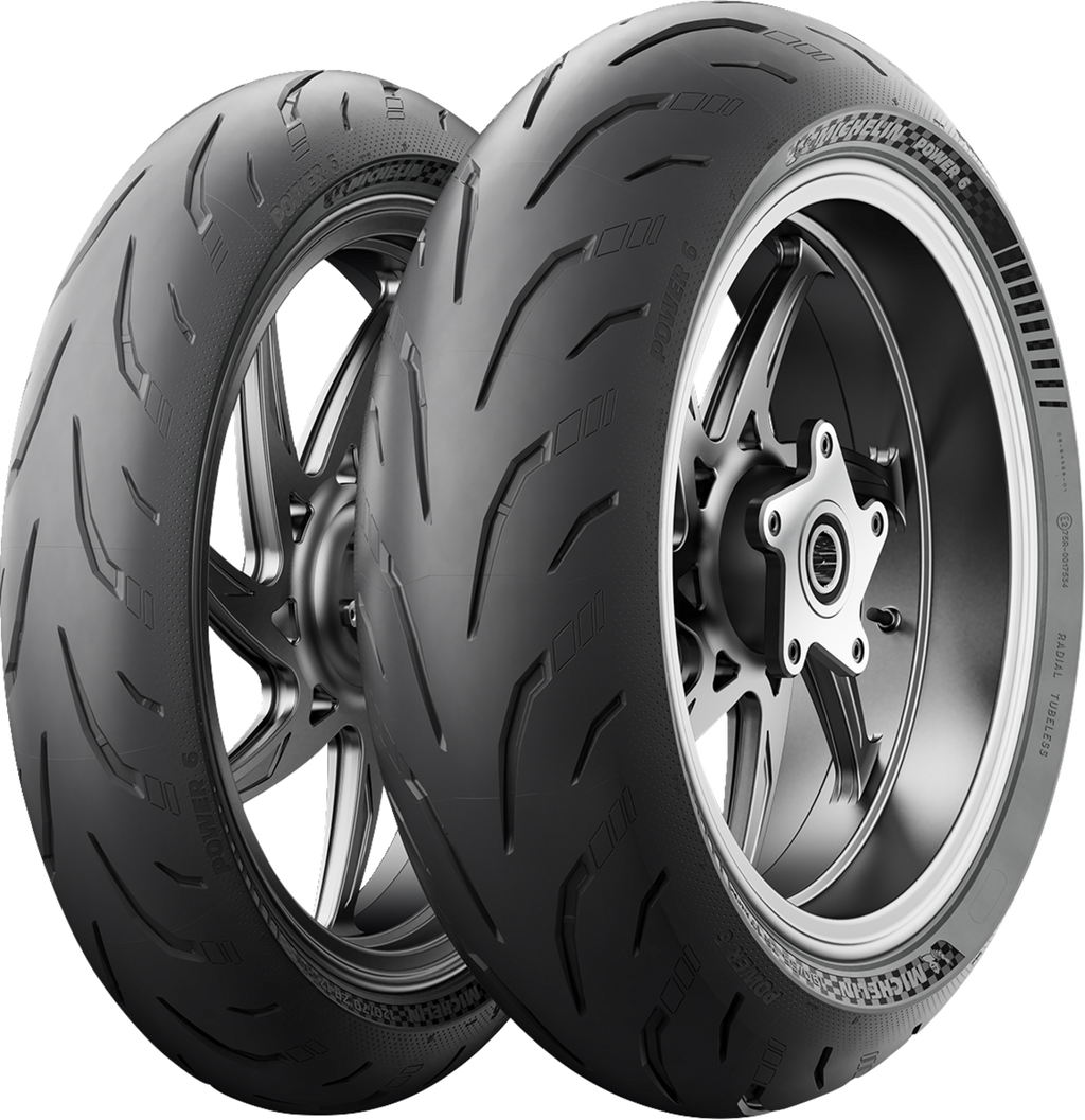 MICHELIN Tire - Power 6 - Front - 120/70ZR17 - (58W)