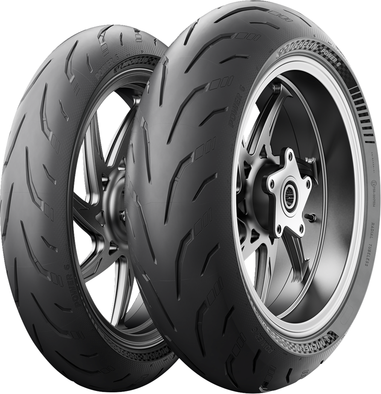 MICHELIN Tire - Power 6 - Front - 120/70ZR17 - (58W)