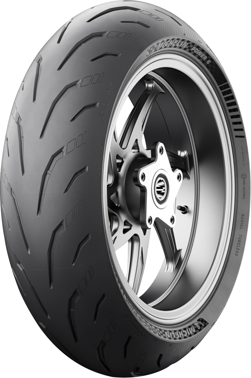 MICHELIN Tire - Power 6 - Rear - 240/45ZR17 - (82W)