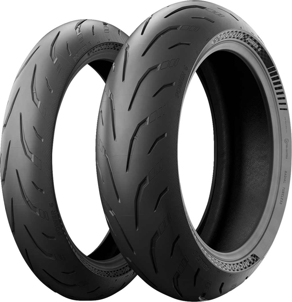 MICHELIN Tire - Power 6 - Rear - 240/45ZR17 - (82W)