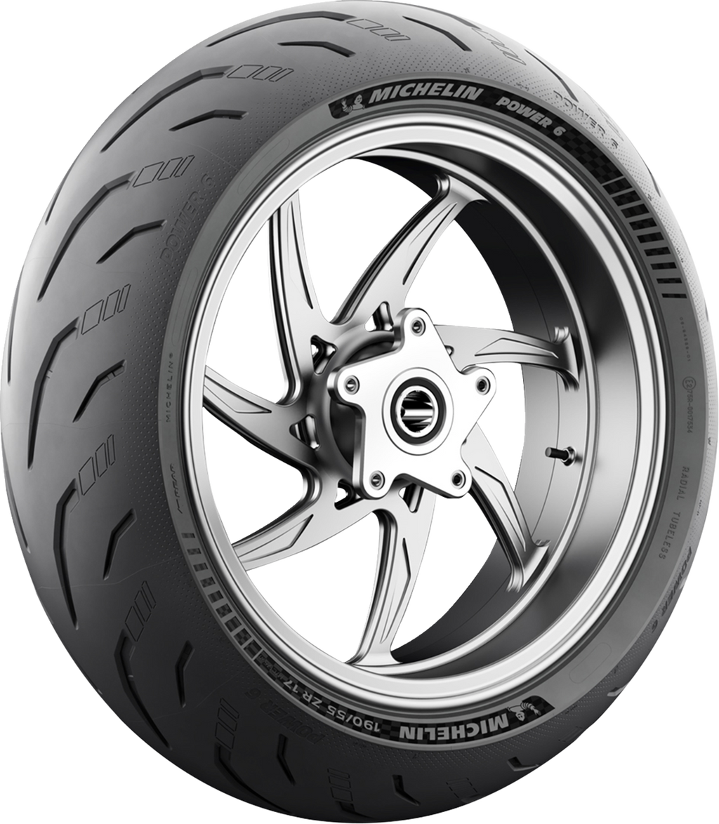 MICHELIN Tire - Power 6 - Rear - 240/45ZR17 - (82W)