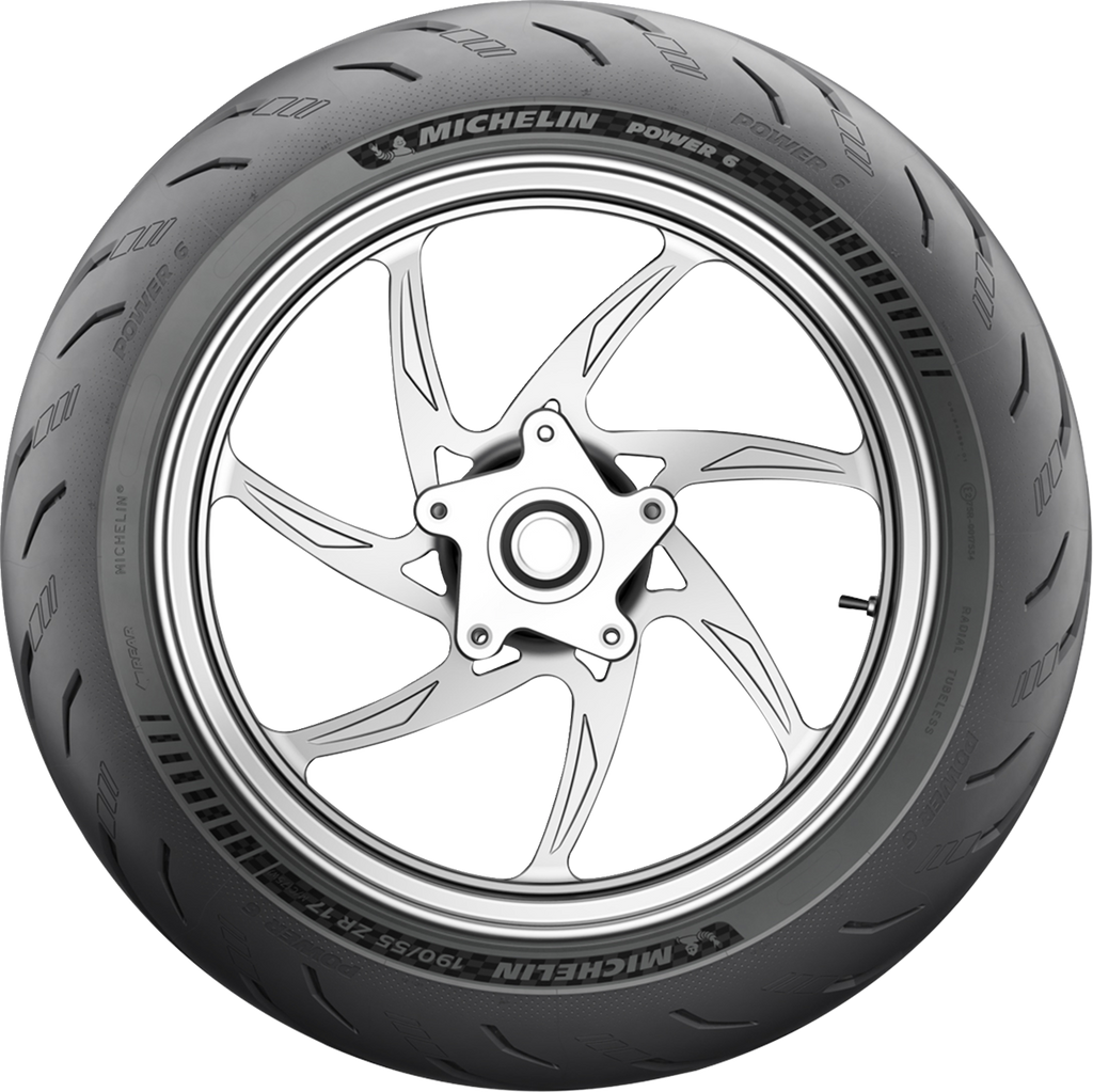 MICHELIN Tire - Power 6 - Rear - 180/55ZR17 - 73W