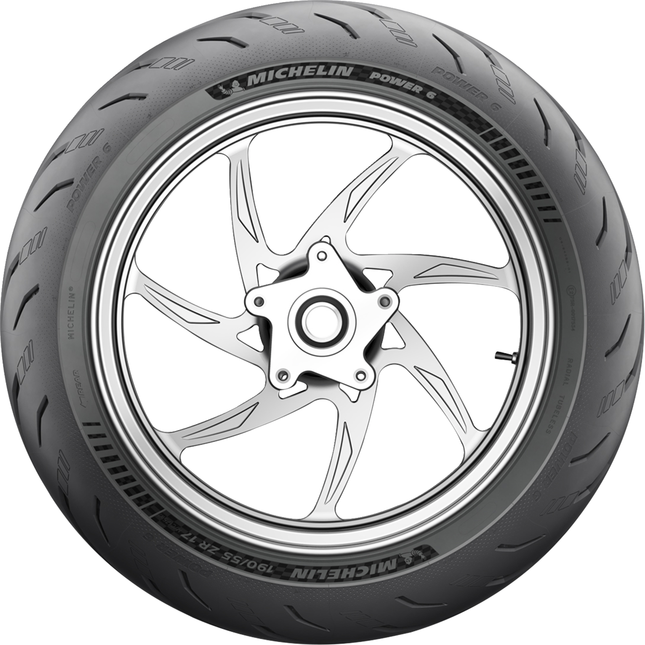 MICHELIN Tire - Power 6 - Rear - 240/45ZR17 - (82W)