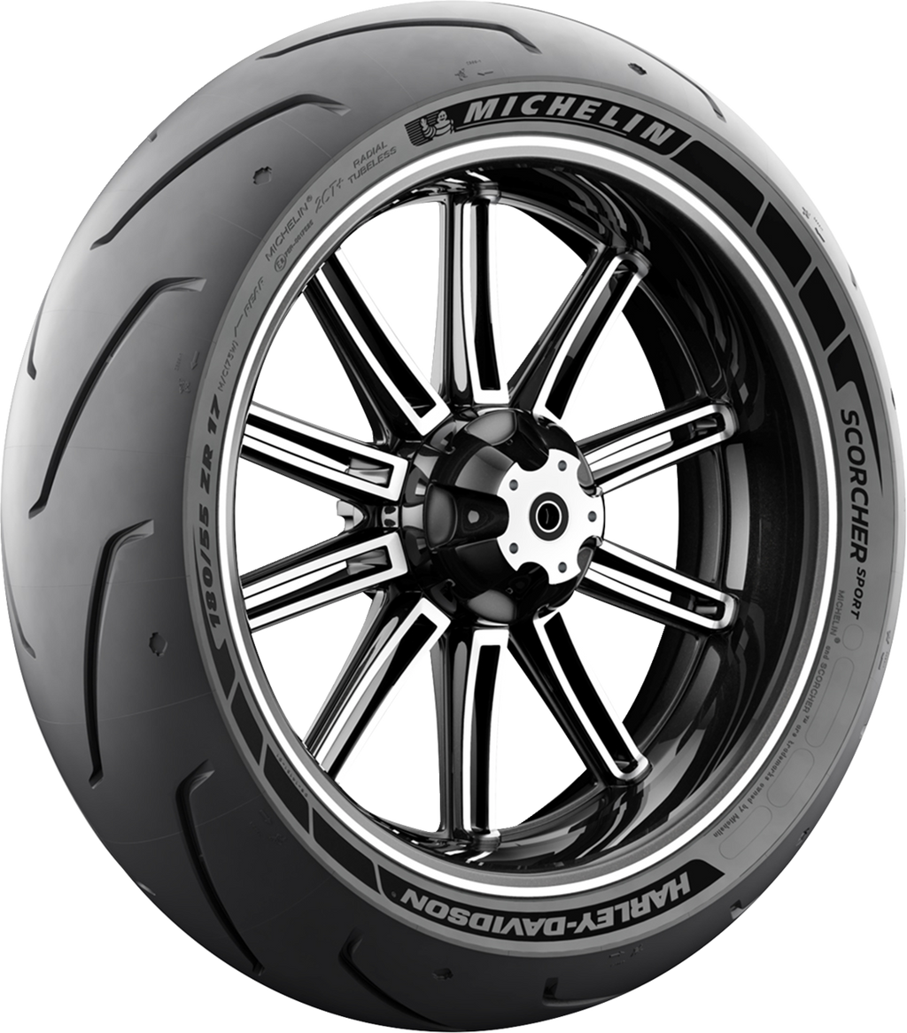 MICHELIN Tire - Scorcher Sport - Rear - 180/55ZR17 - (73W)
