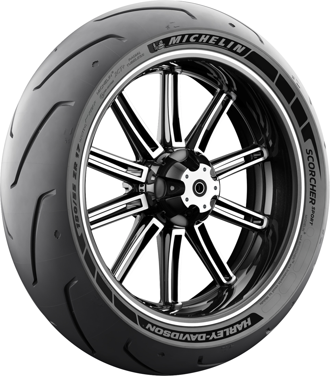 MICHELIN Tire - Scorcher Sport - Rear - 180/55ZR17 - (73W)