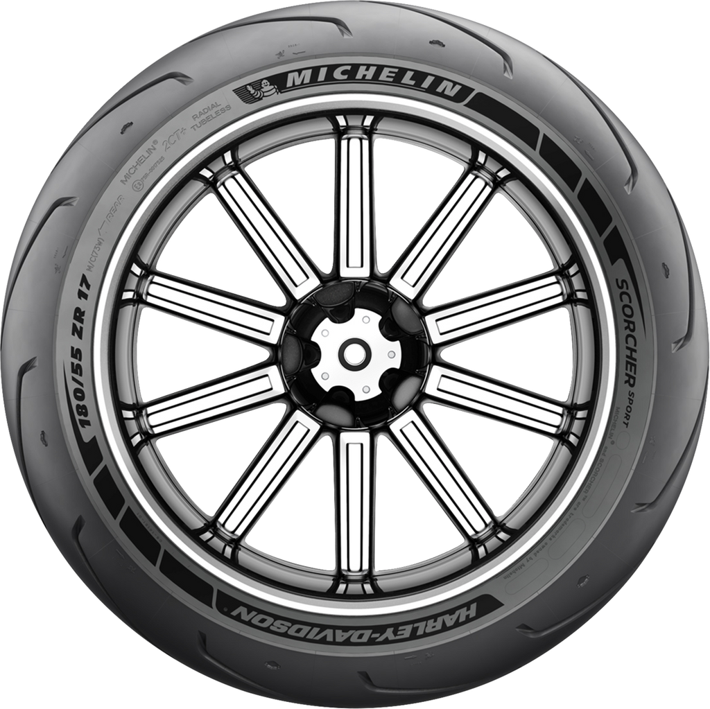 MICHELIN Tire - Scorcher Sport - Rear - 180/55ZR17 - (73W)