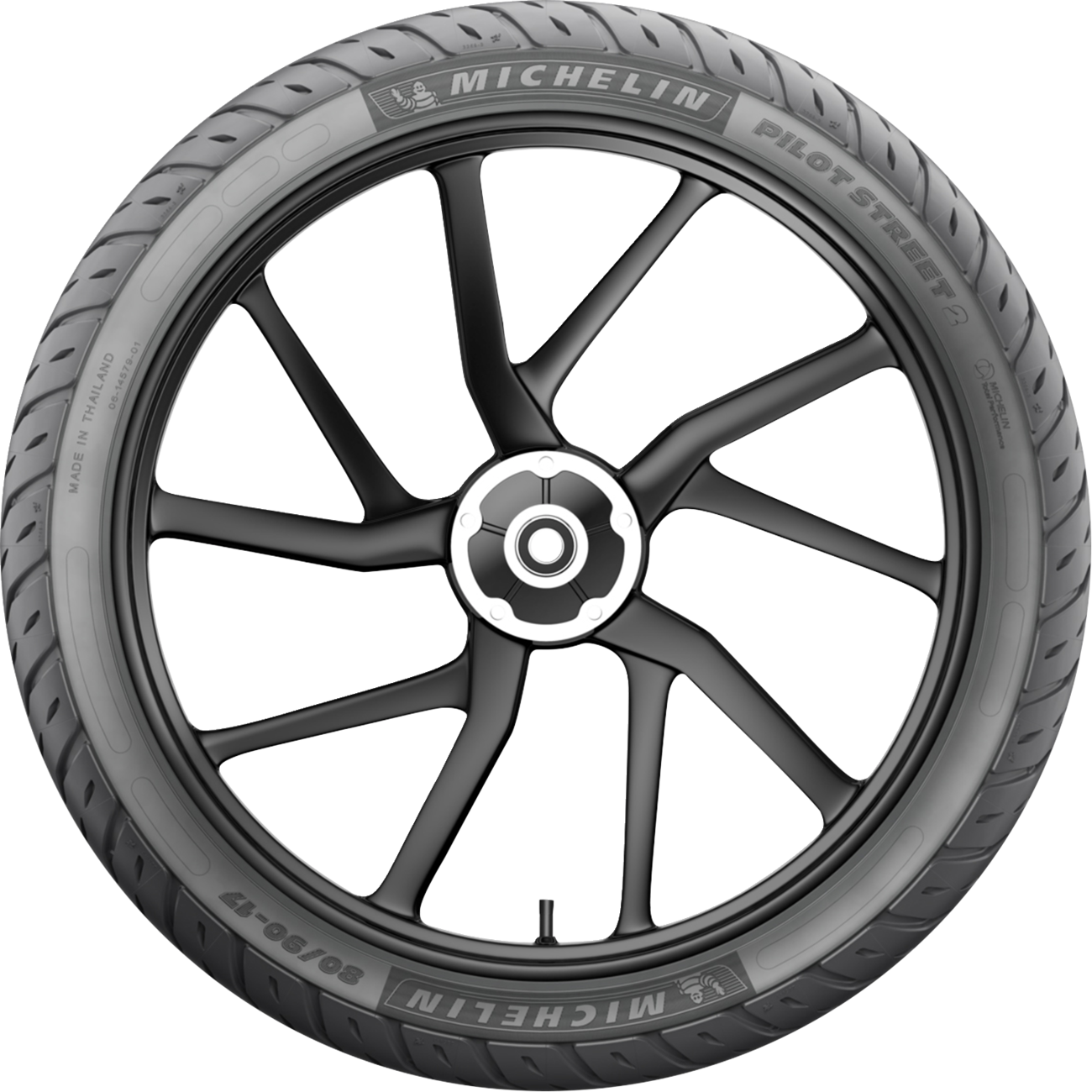 MICHELIN Tire - Pilot Street 2 - Front/Rear - 70/90-17 - 43S