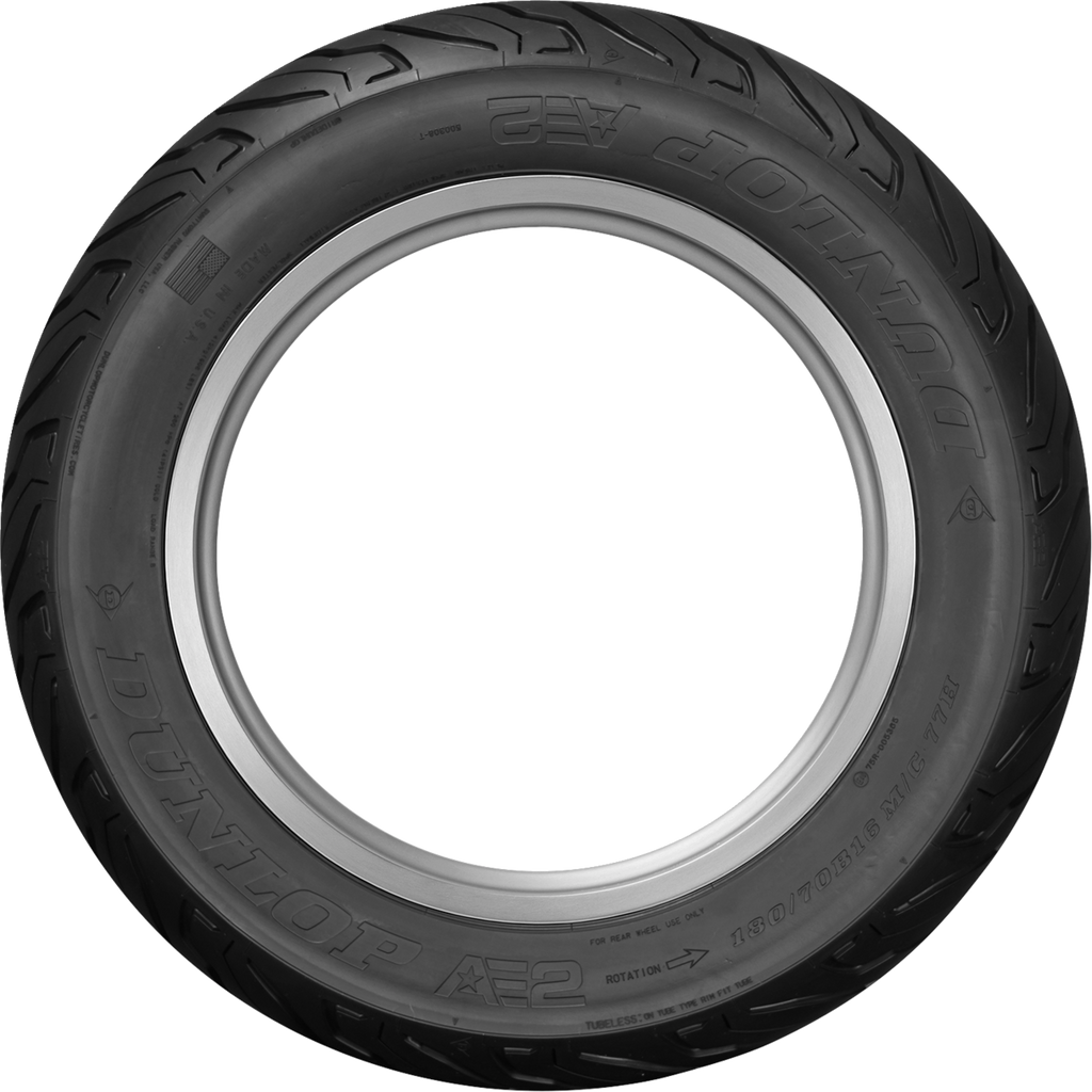 DUNLOP Tire - AE2 - Rear - 180/65B16 - 81H