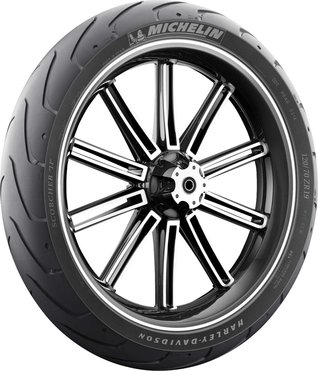 MICHELIN Tire - Scorcher 11 - Front - 130/60B21 - 63H