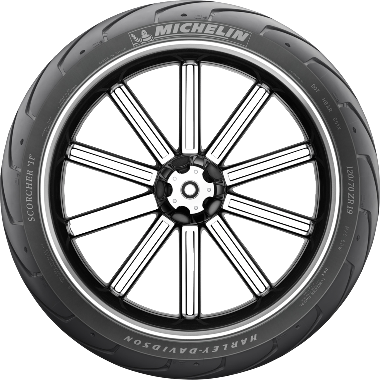 MICHELIN Tire - Scorcher 11 - Front - 130/60B21 - 63H
