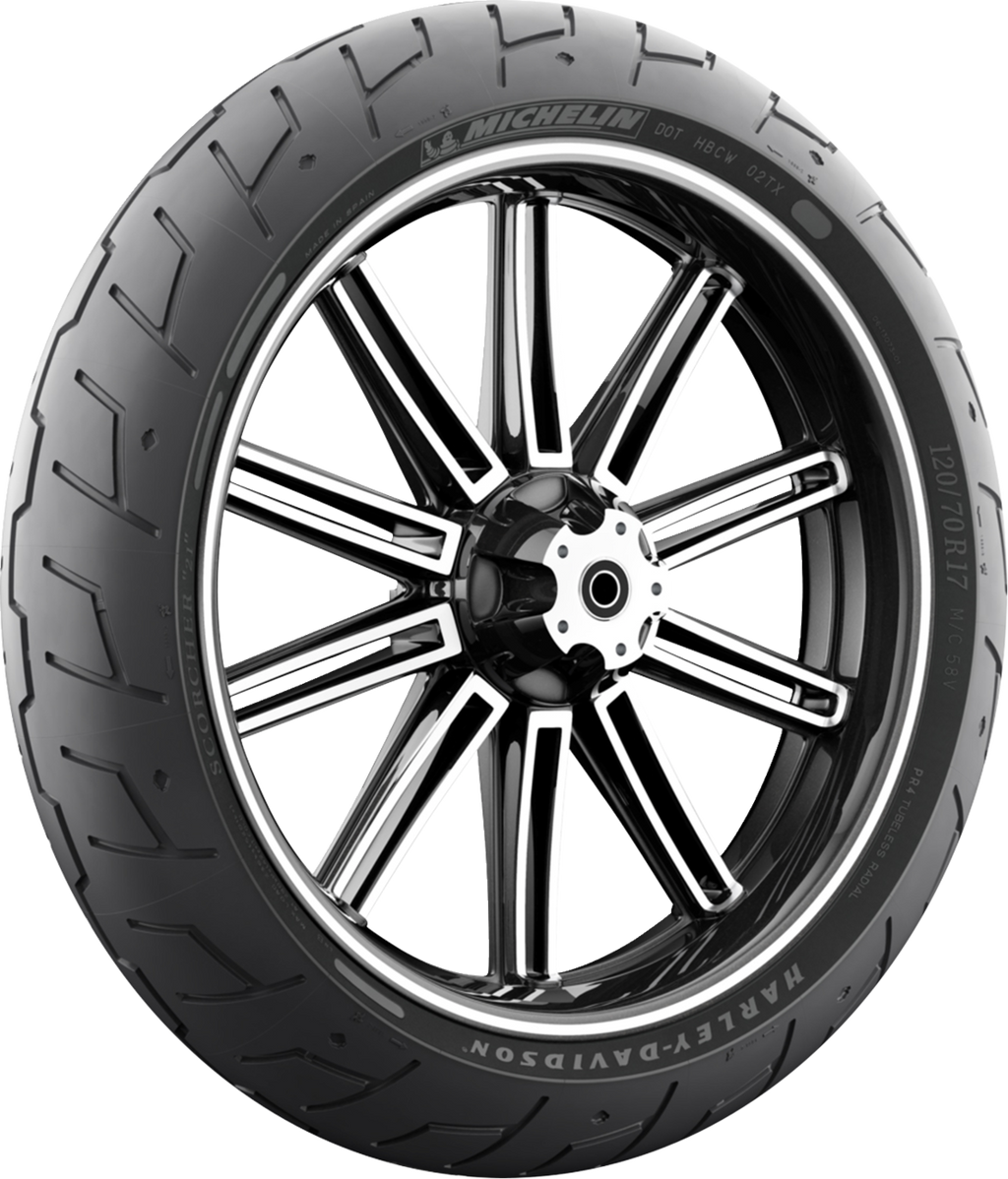 MICHELIN Tire - Scorcher 21 - Front - 120/70R17 - 58V