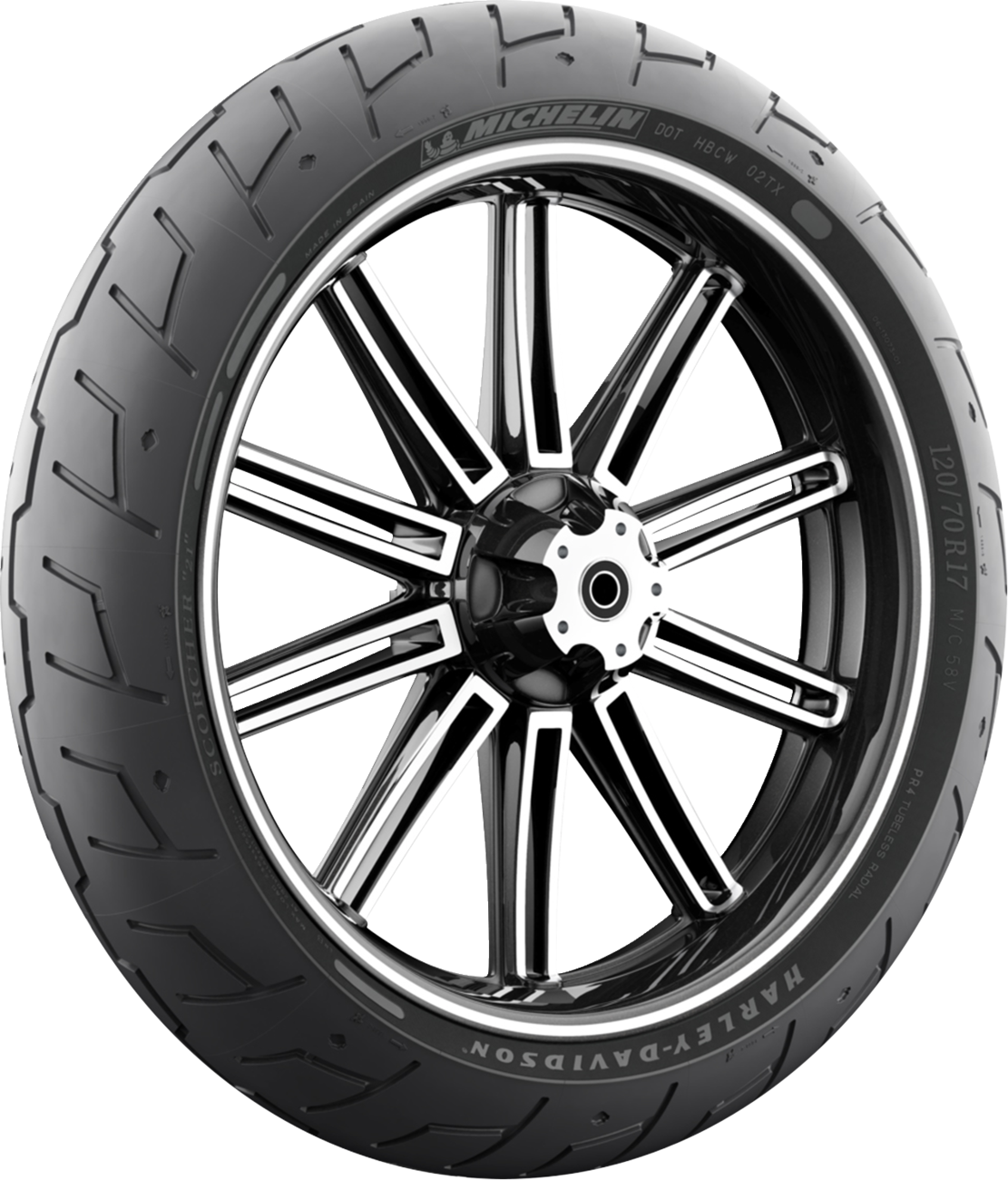 MICHELIN Tire - Scorcher 21 - Front - 120/70R17 - 58V