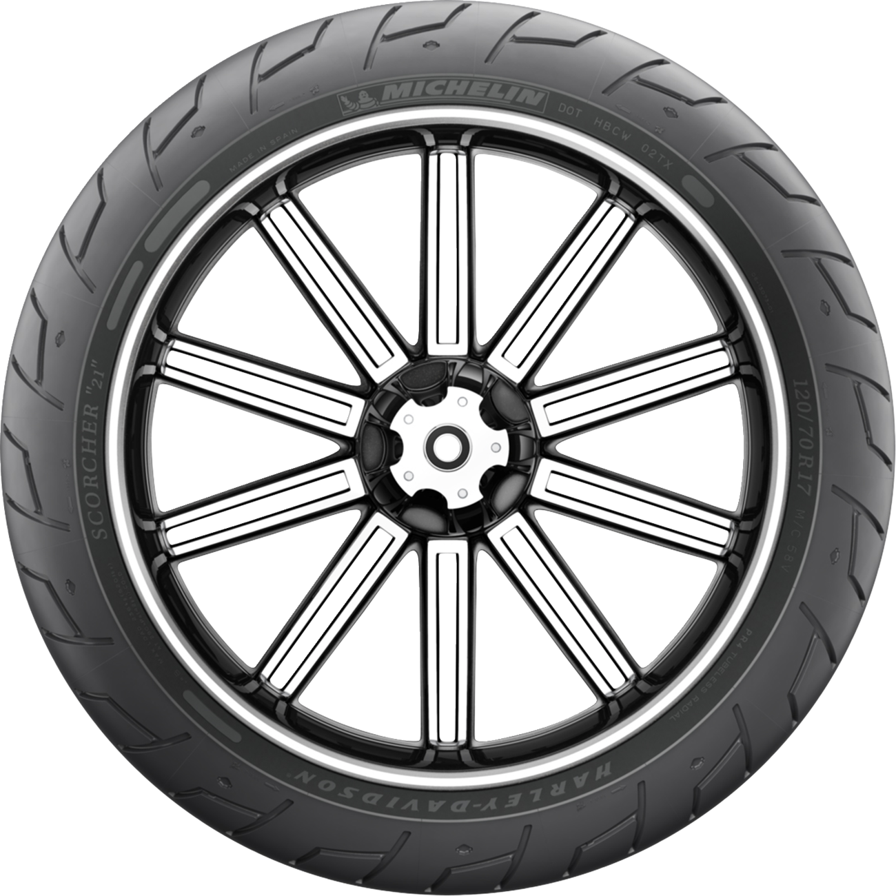 MICHELIN Tire - Scorcher 21 - Front - 120/70R17 - 58V